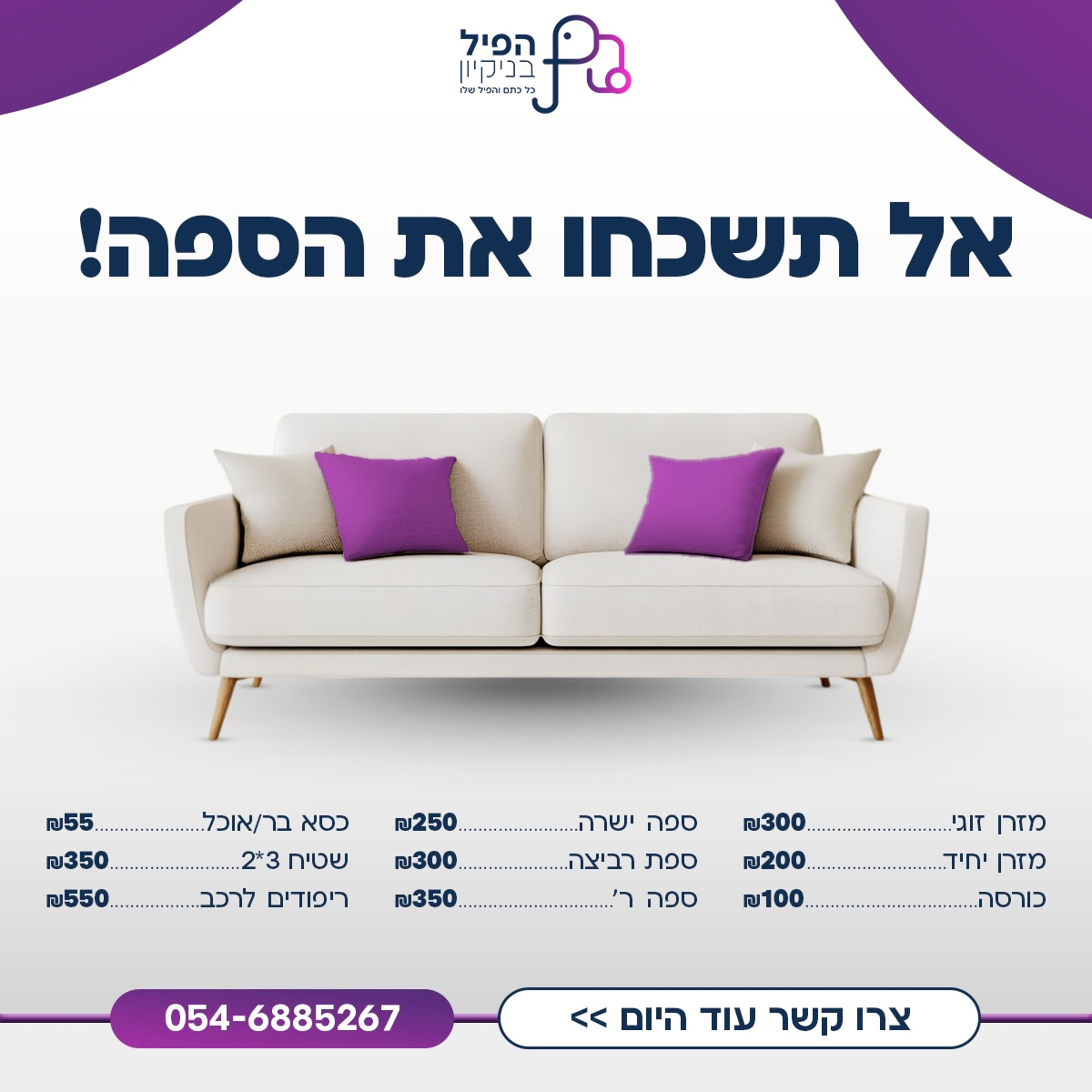 הפיל בניקיון